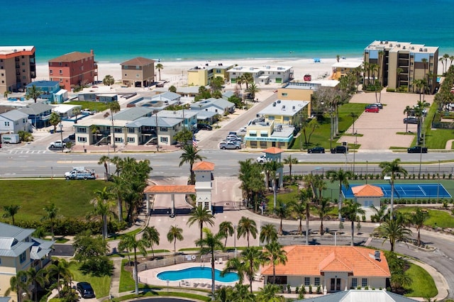 17735 Gulf Blvd Unit 502, Redington Shores, FL 33708 - bird's eye view of expansive beach