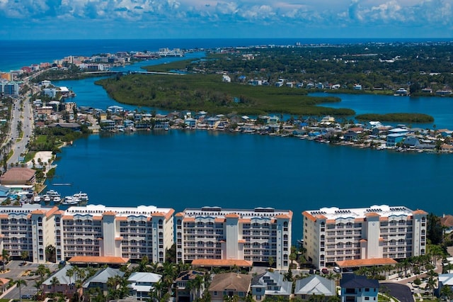 17735 Gulf Blvd Unit 502, Redington Shores, FL 33708 - drone / aerial view of a large body of water