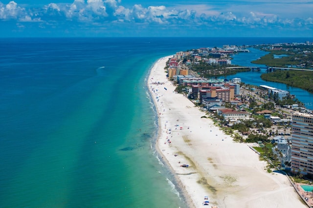 17735 Gulf Blvd Unit 502, Redington Shores, FL 33708 - drone / aerial view of expansive beach