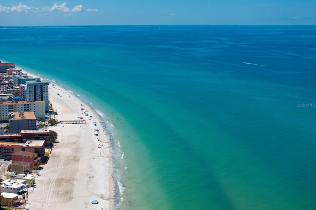 17735 Gulf Blvd Unit 502, Redington Shores, FL 33708 - aerial view of waterfront with a beach