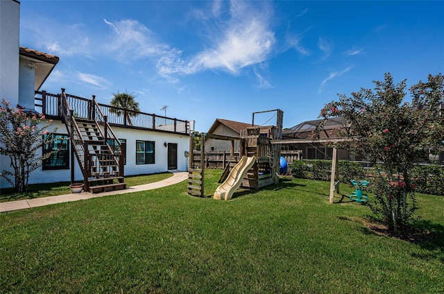 10866 Harborside Dr, Largo, FL 33773 - view of play area with stairway
