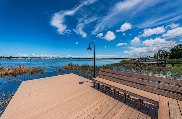 10866 Harborside Dr, Largo, FL 33773 - dock with a water view