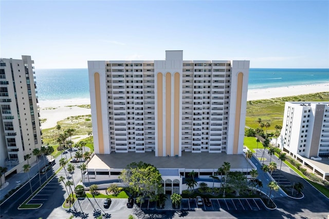 1270 Gulf Blvd Unit 1605, Clearwater Beach, FL 33767 - aerial view of unending shoreline
