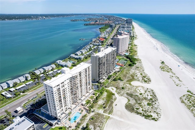1270 Gulf Blvd Unit 1605, Clearwater Beach, FL 33767 - bird's eye view of expansive coastline