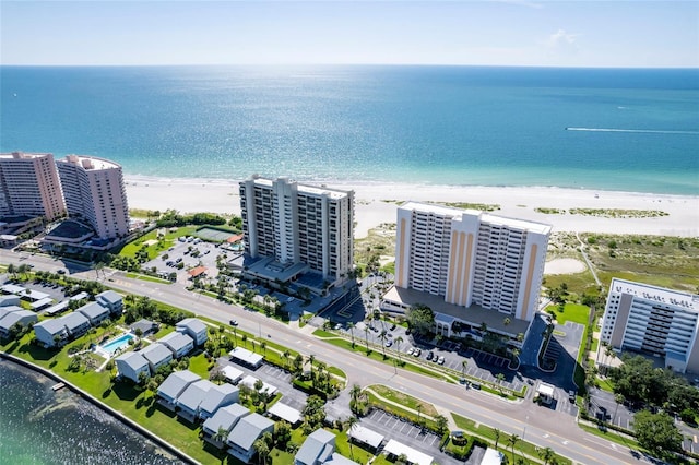 1270 Gulf Blvd Unit 1605, Clearwater Beach, FL 33767 - drone / aerial view of unending shoreline