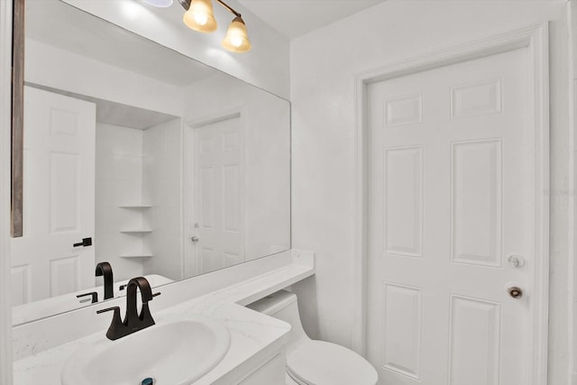 10319 Alberta Ct, New Port Richey, FL 34654 - bathroom featuring vanity and toilet