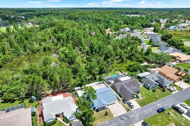 10319 Alberta Ct, New Port Richey, FL 34654 - view of property location with a heavily wooded area and nearby suburban area
