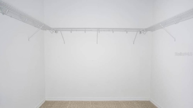 2091 Babbling Brook Blvd, Auburndale, FL 33823 - walk in closet featuring light colored carpet