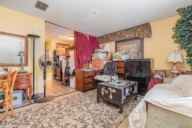 6015 Arlene Way, Bradenton, FL 34207 - living area with light wood finished floors