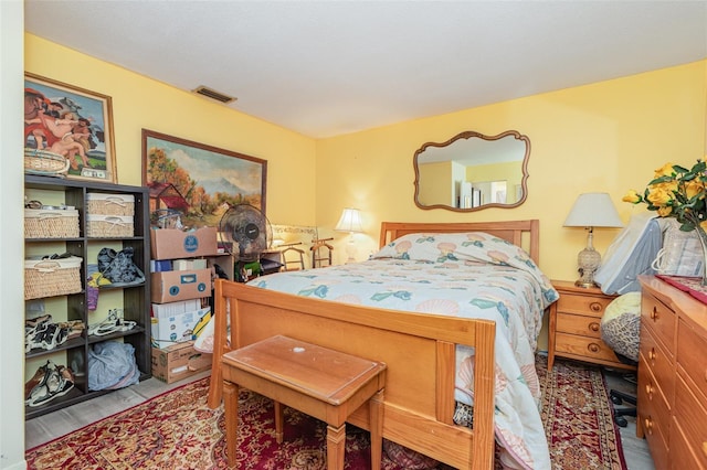 6015 Arlene Way, Bradenton, FL 34207 - bedroom with wood finished floors