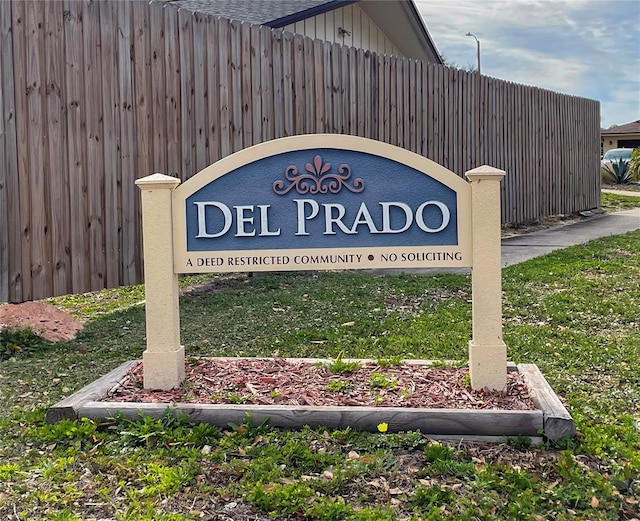 13344 Sorrento Dr, Largo, FL 33774 - view of community sign