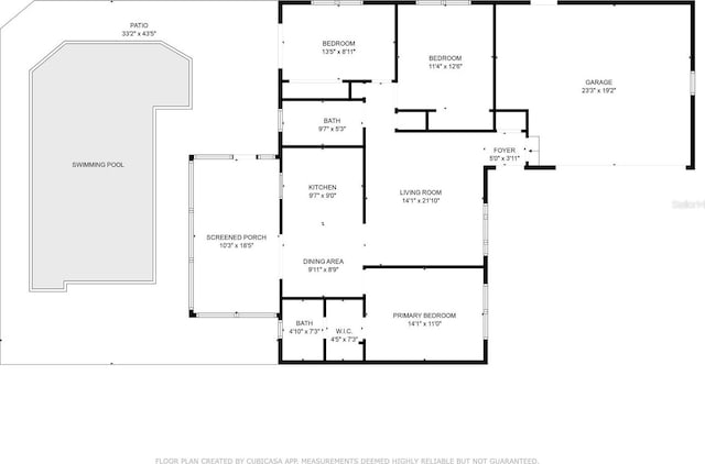 574 6th Ave SE, Largo, FL 33771 - view of room layout