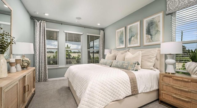 2128 Babbling Brook Blvd, Auburndale, FL 33823 - carpeted bedroom with recessed lighting