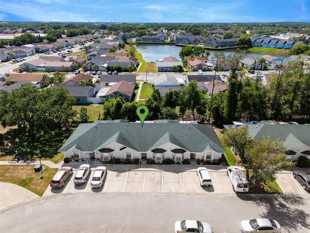 1150 Jade E Ln, Kissimmee, FL 34744 - aerial view of residential area with a nearby body of water