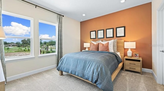 2422 Babbling Brook Blvd, Auburndale, FL 33823 - bedroom with carpet flooring and recessed lighting