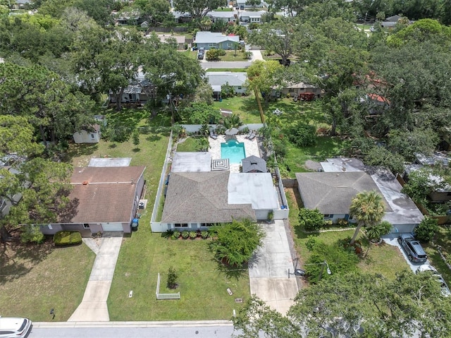 2009 Woodward Ave, Dunedin, FL 34698 - bird's eye view of a pool