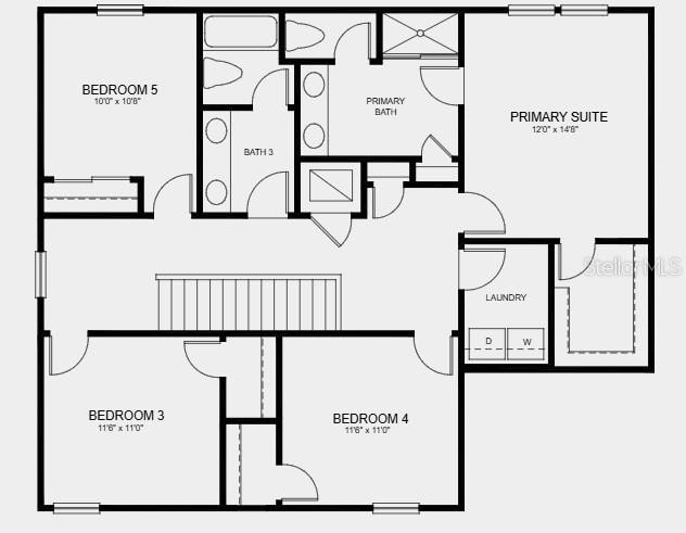 2555 Driftwood St, Auburndale, FL 33823 - view of home floor plan
