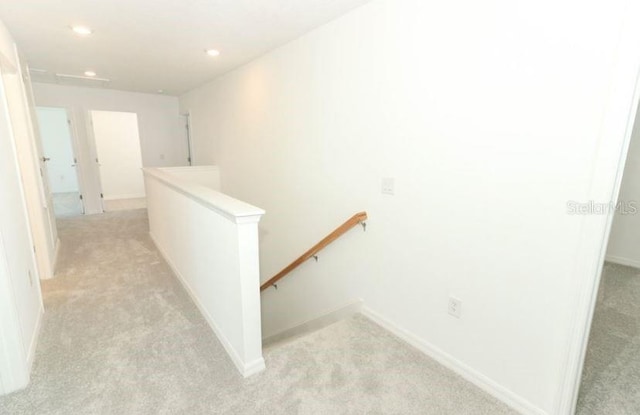 2555 Driftwood St, Auburndale, FL 33823 - stairs with carpet floors and recessed lighting