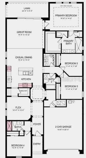 2257 Cypress Creek St, Auburndale, FL 33823 - view of room layout