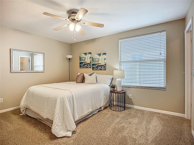 9803 Ocasta St, Riverview, FL 33569 - bedroom featuring light carpet and ceiling fan