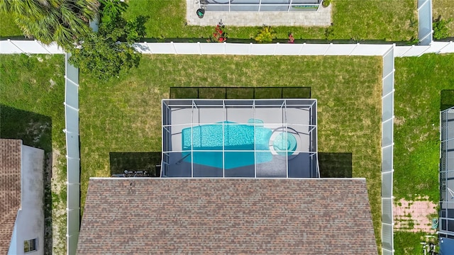 9803 Ocasta St, Riverview, FL 33569 - drone / aerial view of a pool
