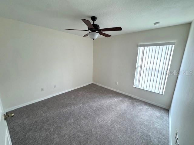 24838 Oakhaven Ct, Lutz, FL 33559 - empty room with a ceiling fan and carpet floors
