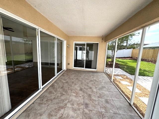 24838 Oakhaven Ct, Lutz, FL 33559 - view of unfurnished sunroom