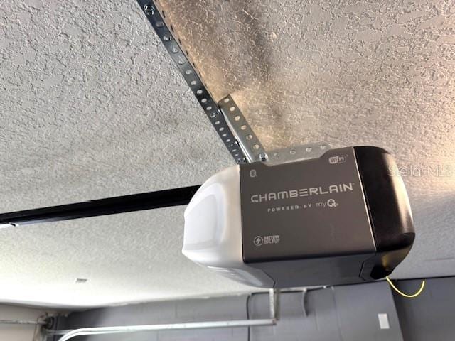 24838 Oakhaven Ct, Lutz, FL 33559 - garage view of a garage door opener