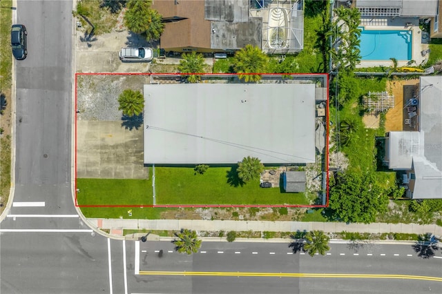 360 71st Ave, St Pete Beach, FL 33706 - view of property location with property parcel outlined