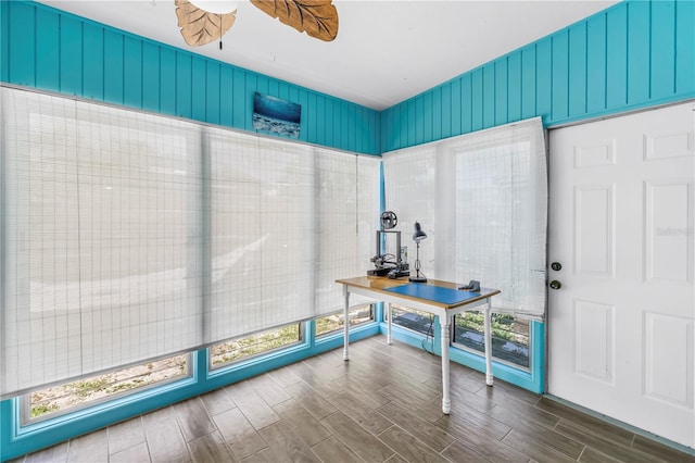360 71st Ave, St Pete Beach, FL 33706 - unfurnished office with wood finished floors