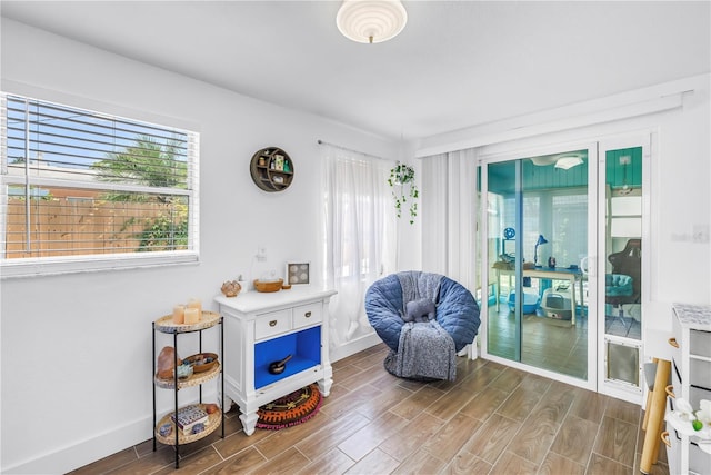 360 71st Ave, St Pete Beach, FL 33706 - living area featuring wood finished floors