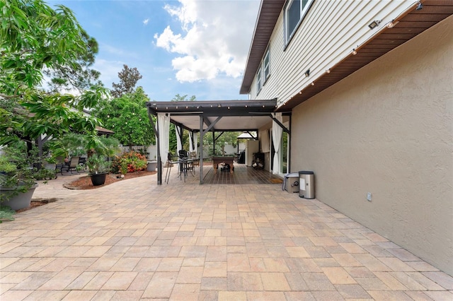 view of patio / terrace with outdoor dining area