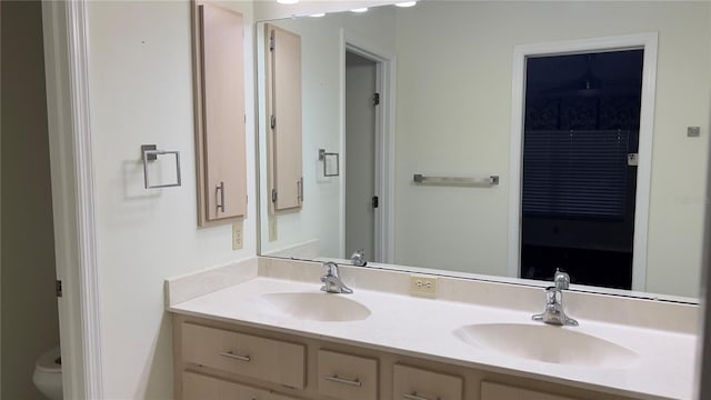 4175 N Stewart Way, Beverly Hills, FL 34465 - full bathroom with double vanity and toilet