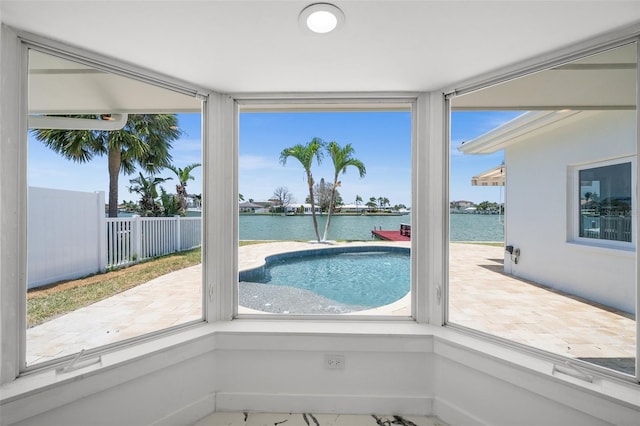 600 115th Ave, Treasure Island, FL 33706 - view of pool with a water view