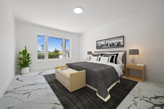 600 115th Ave, Treasure Island, FL 33706 - bedroom with marble finish floors and baseboards