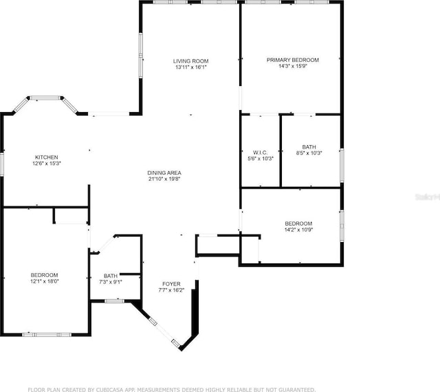600 115th Ave, Treasure Island, FL 33706 - view of property floor plan