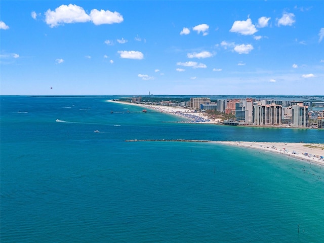 1230 Gulf Blvd Unit 1406, Clearwater Beach, FL 33767 - drone / aerial view of unending shoreline