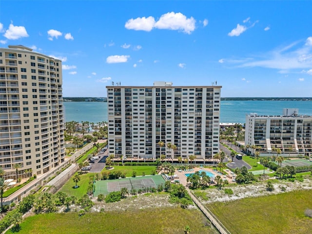 1230 Gulf Blvd Unit 1406, Clearwater Beach, FL 33767 - view of property featuring a water view