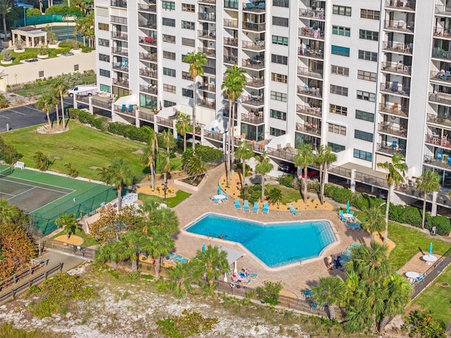 1230 Gulf Blvd Unit 1406, Clearwater Beach, FL 33767 - view of swimming pool