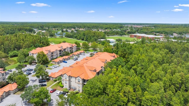 18107 Peregrines Perch Pl Unit 6302, Lutz, FL 33558 - bird's eye view of a heavily wooded area