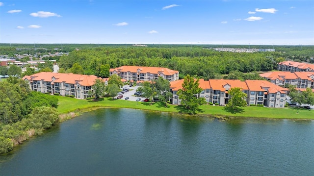 18107 Peregrines Perch Pl Unit 6302, Lutz, FL 33558 - bird's eye view of apartment complex / building and a large body of water