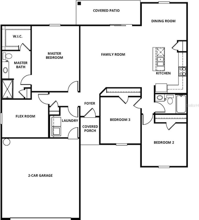 7504 SW 128th St, Ocala, FL 34473 - view of floor plan / room layout