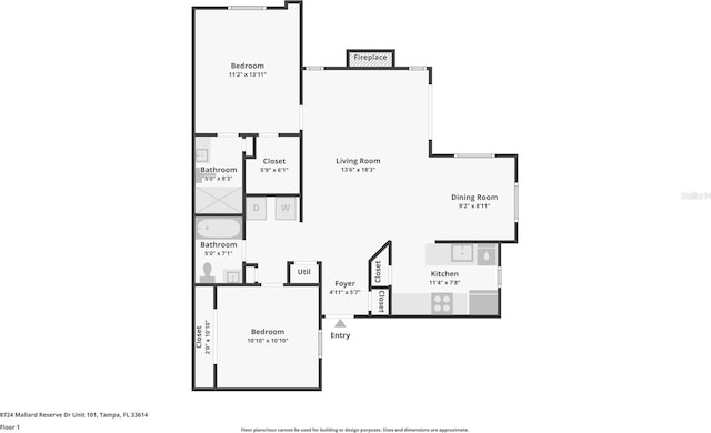 8724 Mallard Reserve Dr Unit 101, Tampa, FL 33614 - photo 38