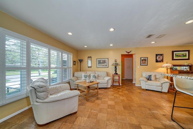 view of living room