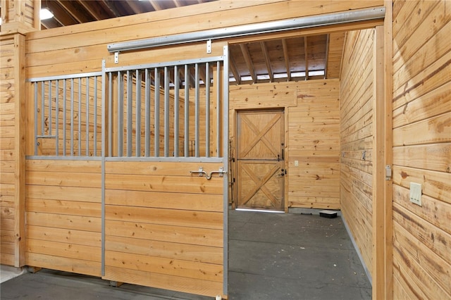 view of stable