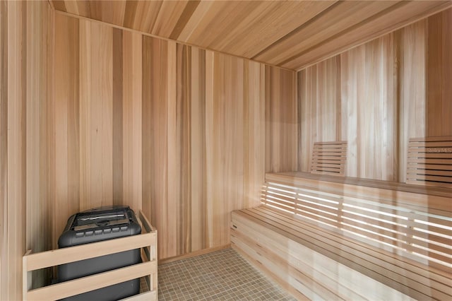 view of sauna / steam room