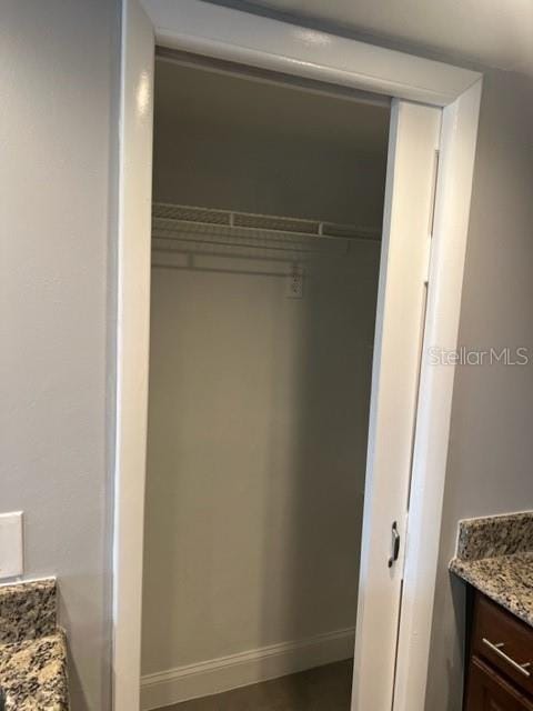 view of closet