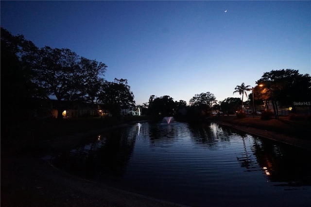 property view of water