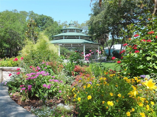 surrounding community featuring a gazebo