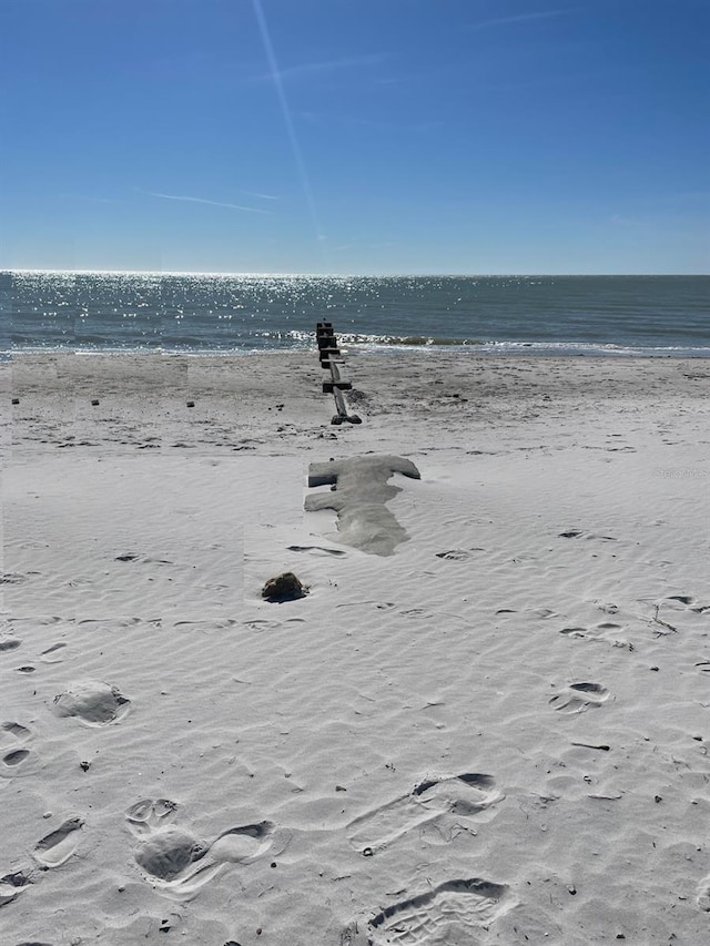 water view featuring a view of the beach